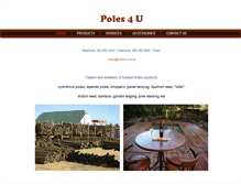Tablet Screenshot of poles4u.co.za
